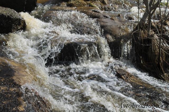 Гилевский водопад, водопад на реке Брусянка в деревне Гилёва