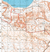 Карта проезда к мечети Шакпак - Ата