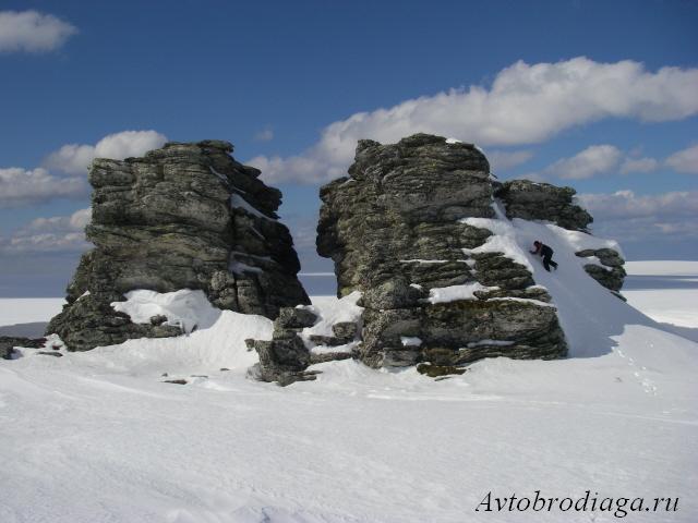 плато Кваркуш снегоходный маршрут