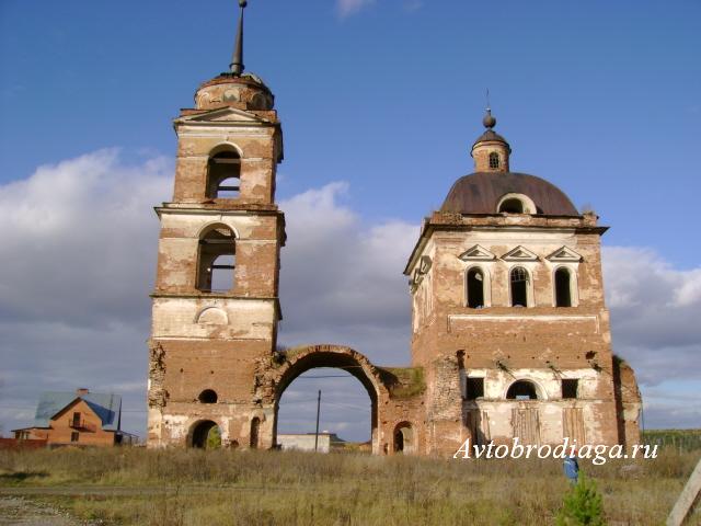 Храм в селе Смолинское