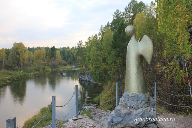 Скульптура Ангела Единой Надежды Природный парк Оленьи ручьи