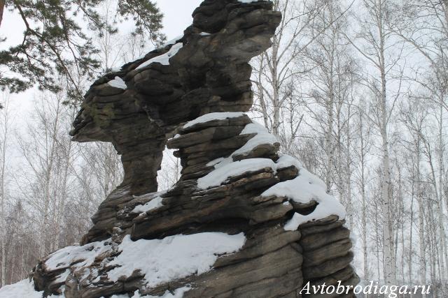Скала Крылья дракона, Челябинская область