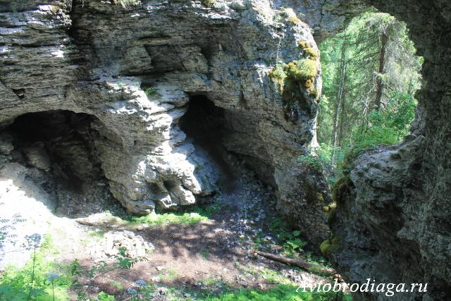 Пещера Череп, река Березовая, Чердынский район, Пермский край
